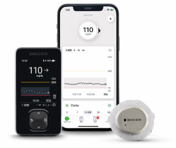 デクスコム G7(デクスコム社)。